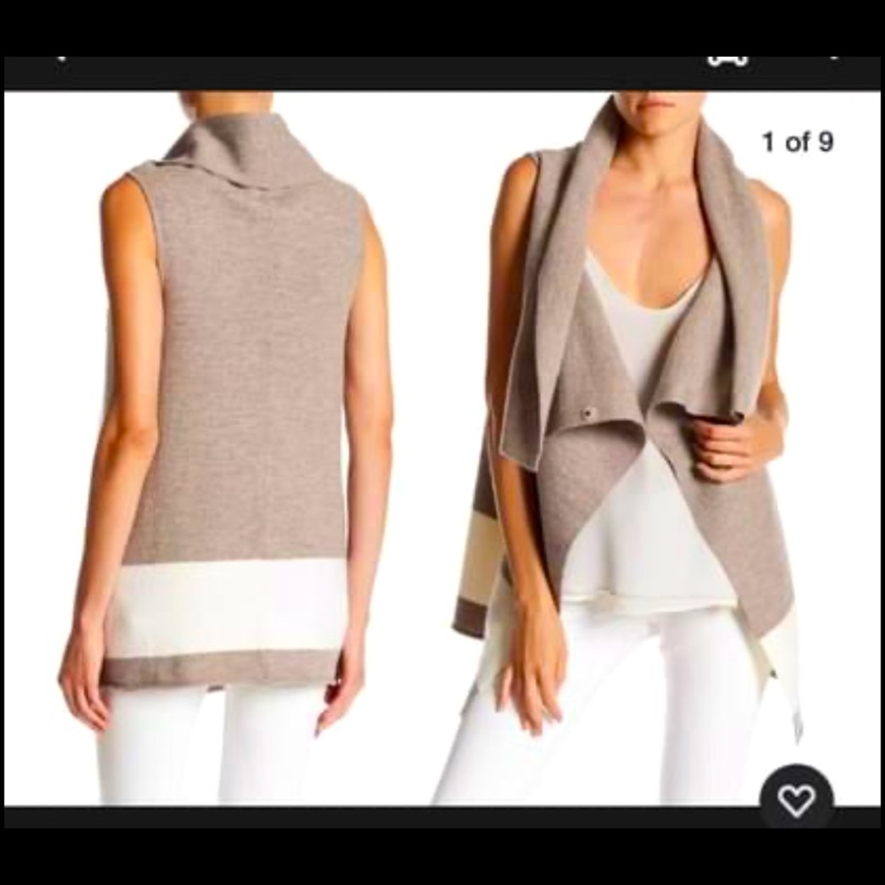 Joie Wool Colorblock Sweatervest